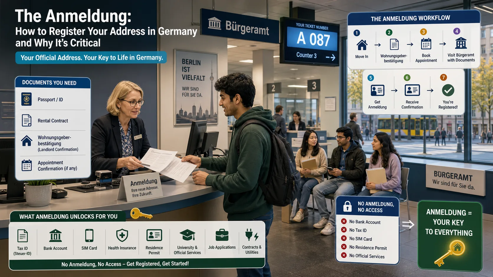 The Anmeldung: How to Register Your Address in Germany (and Why It's Critical)
