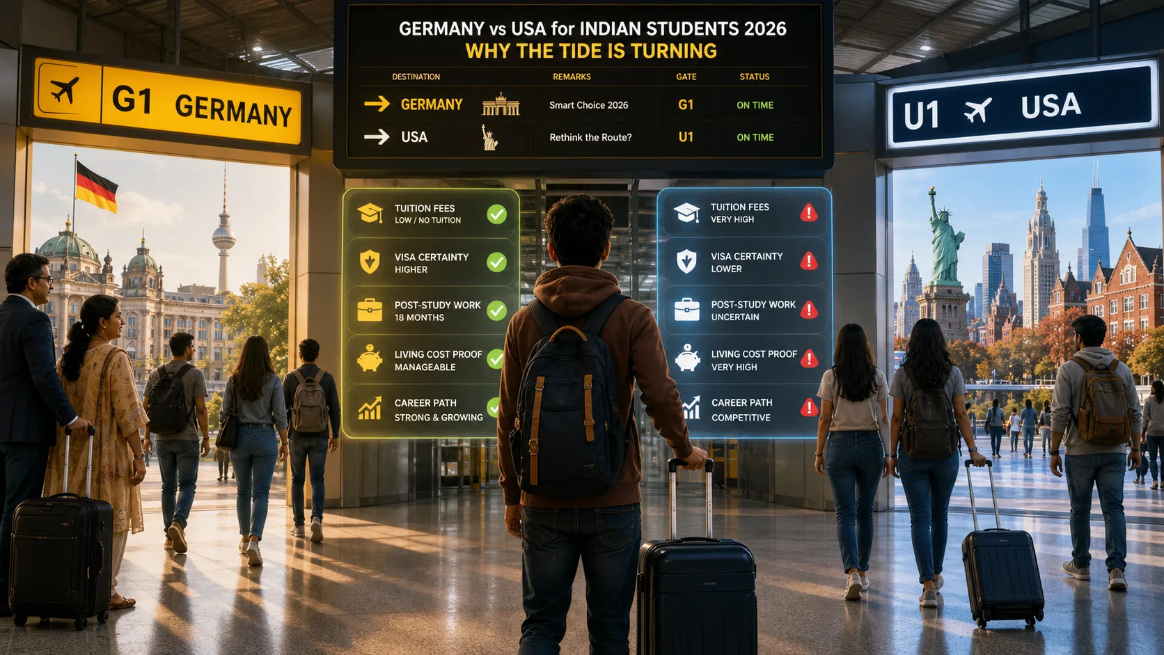 Germany vs USA for Indian Students 2026: Why the Tide Is Turning