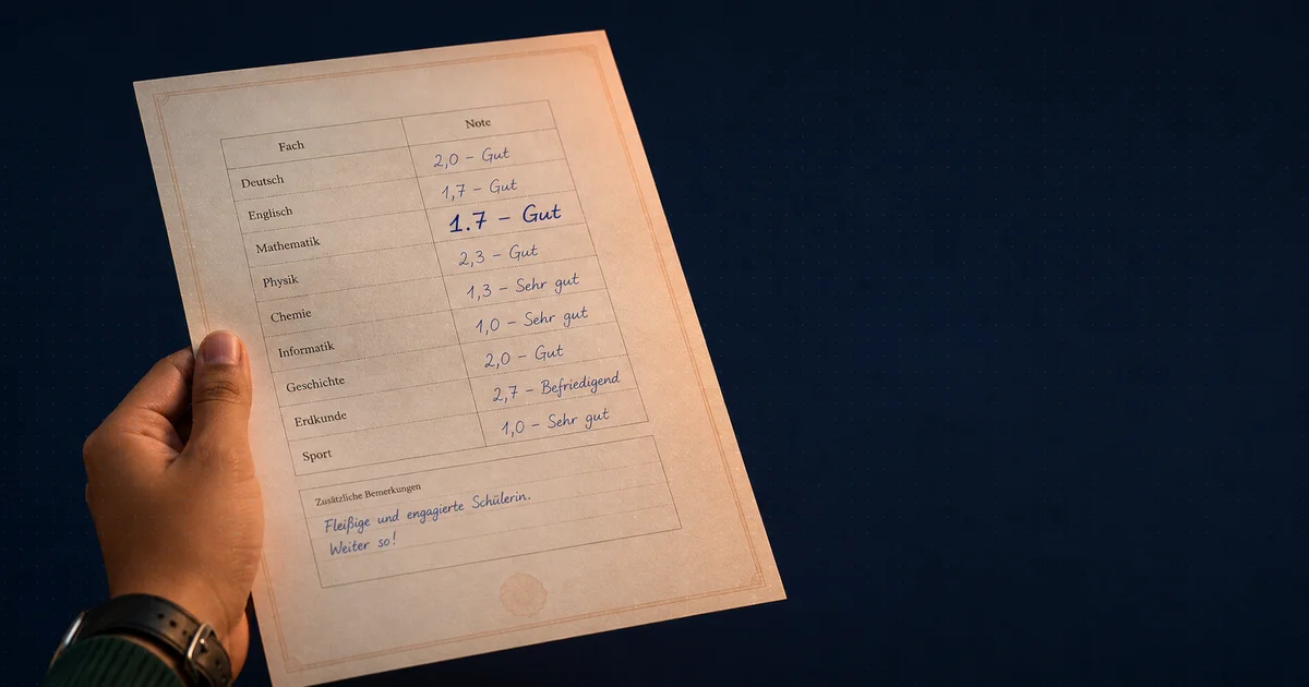German Grading System Explained: From 1.0 to 5.0