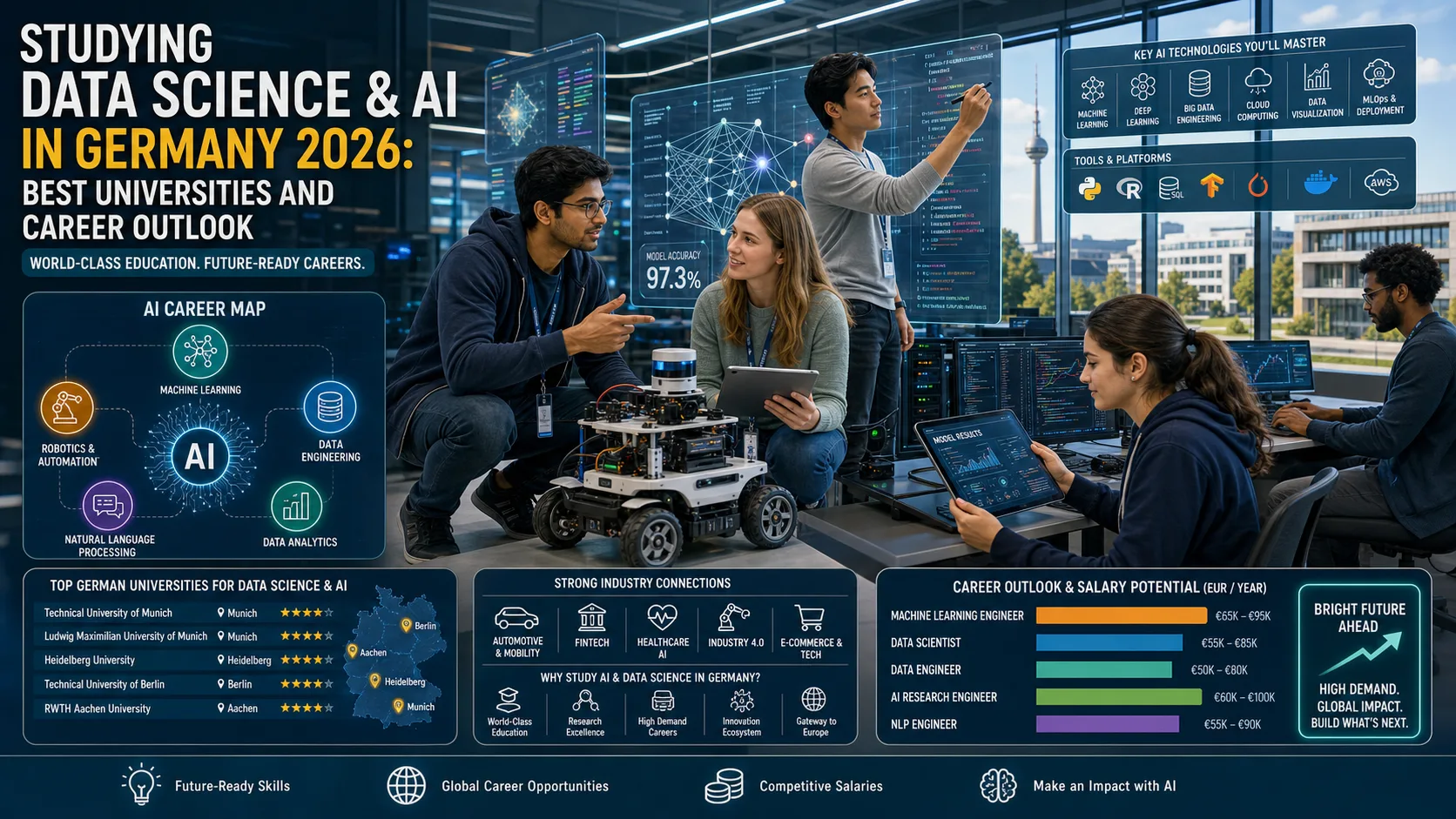 Studying Data Science & AI in Germany 2026: Best Universities and Career Outlook