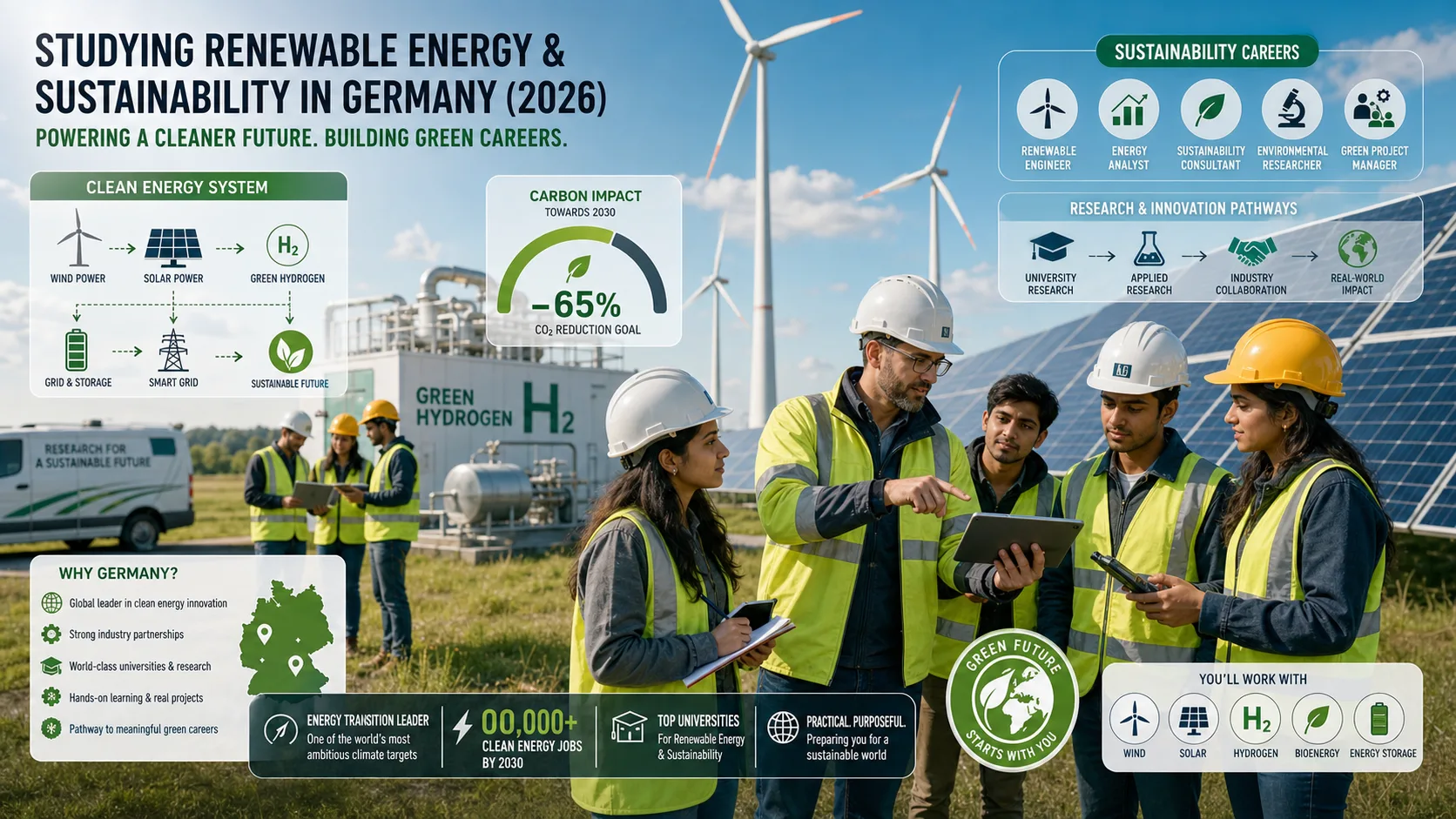 Studying Renewable Energy & Sustainability in Germany 2026